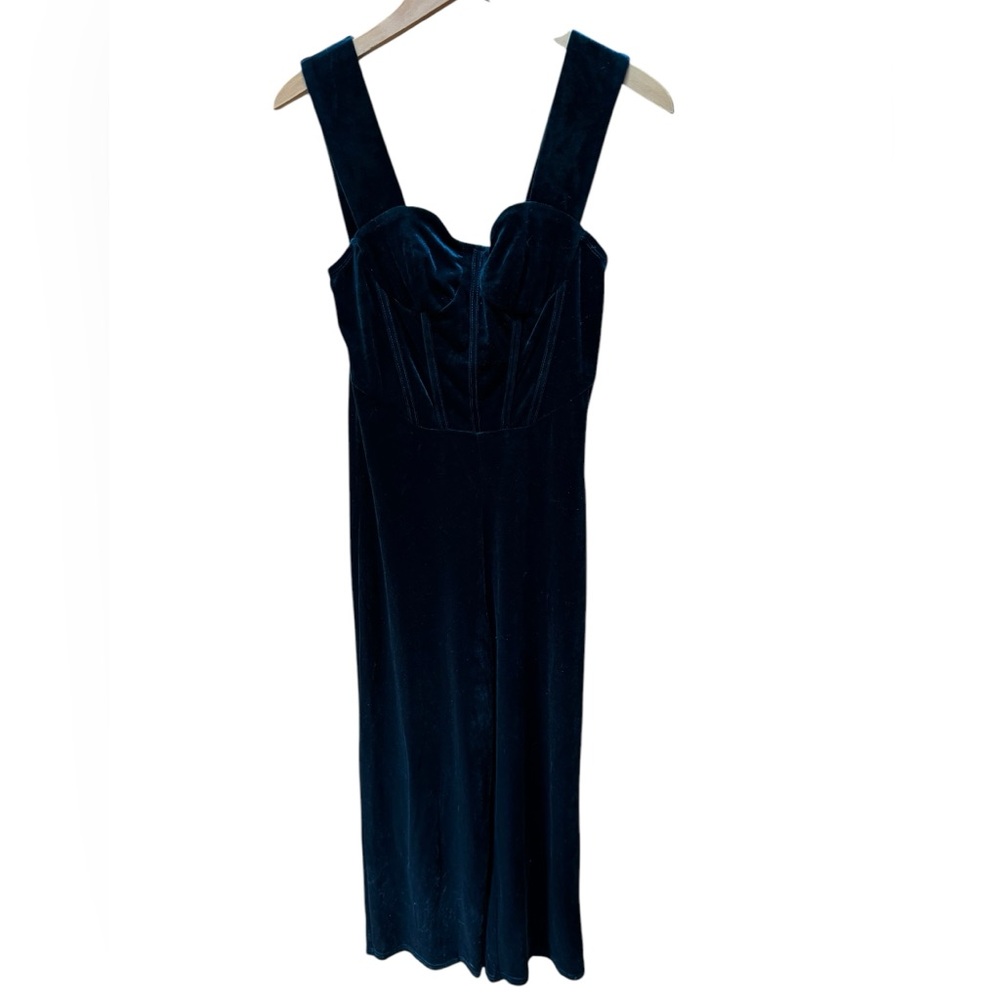 NWT Cider Velvet Green‎ Jumpsuit
